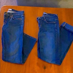 2 pairs of J Brand jeans, both are size 28